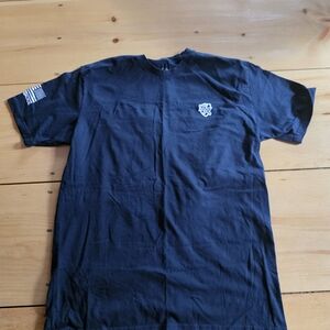 Men's Black Graphic Short Sleeve Tee